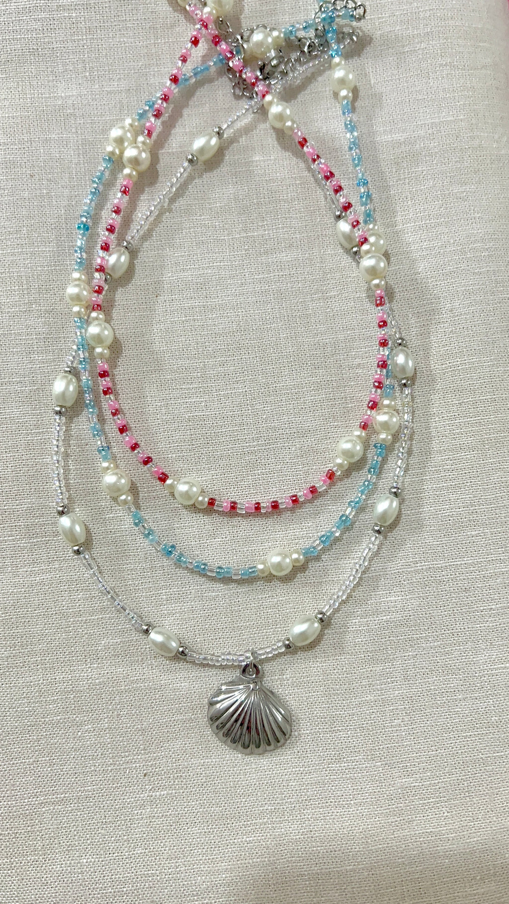 beach stack - bundle of 3 separate necklaces