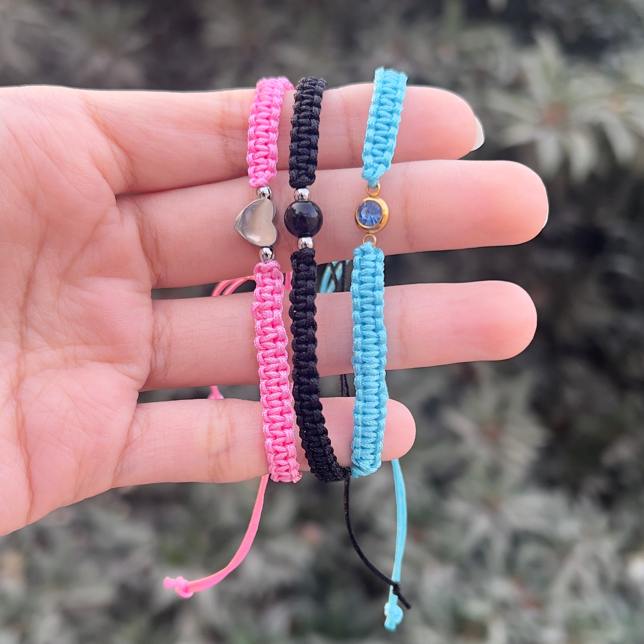 unisex adjustable thread bracelet