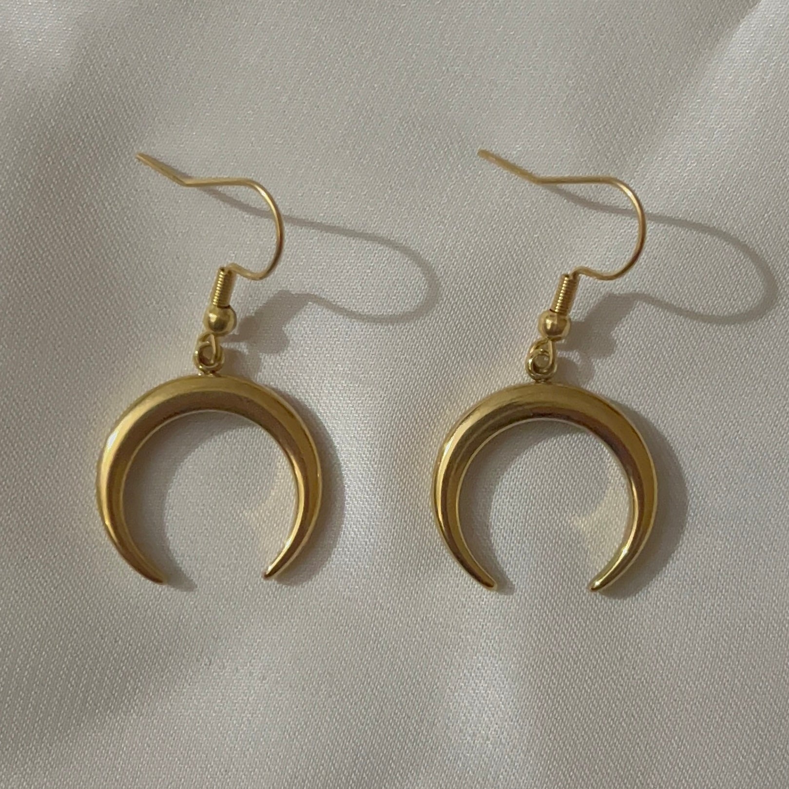 moon earrings