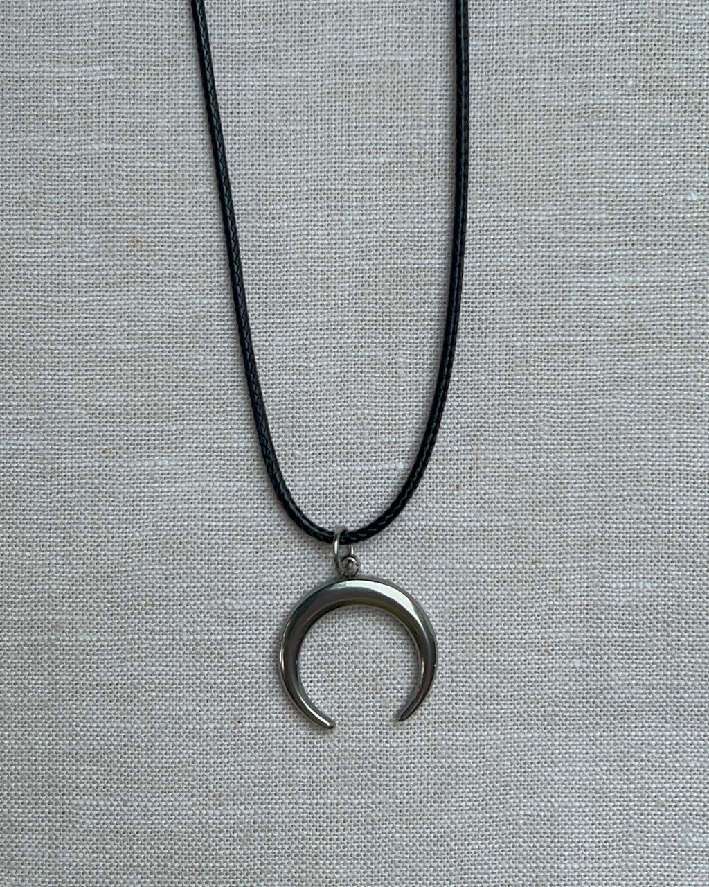 moon cord necklace
