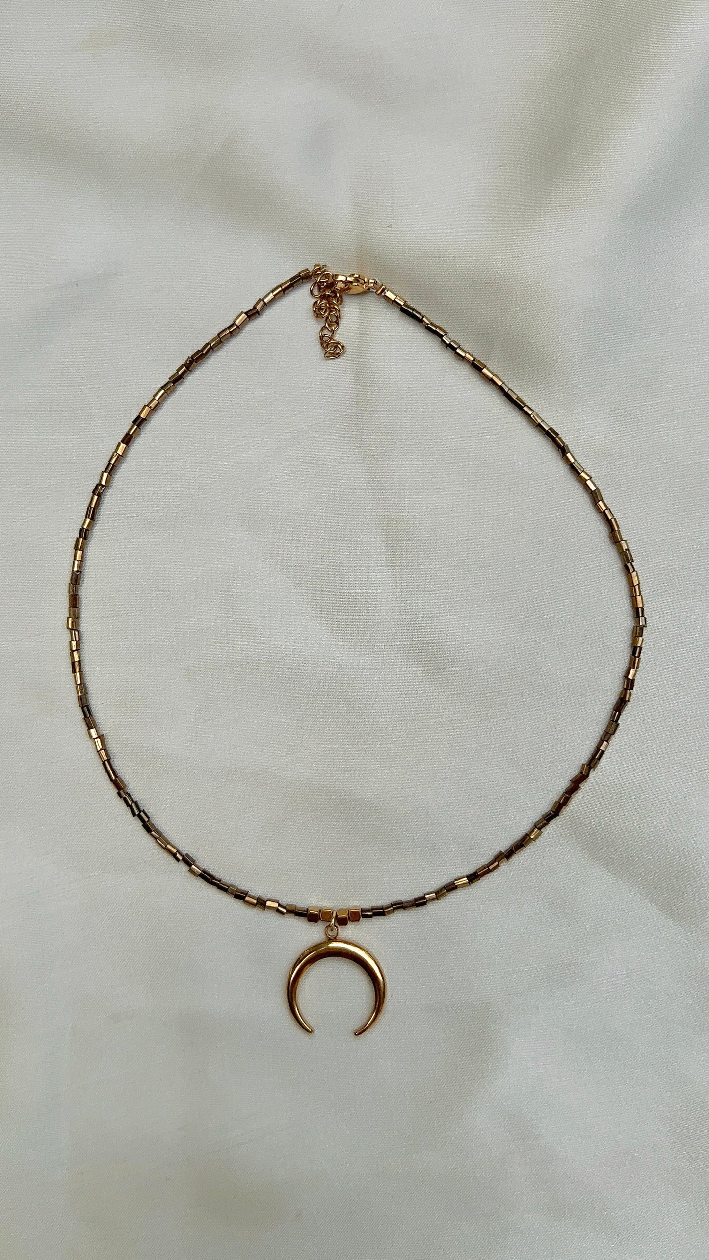 bronze necklace