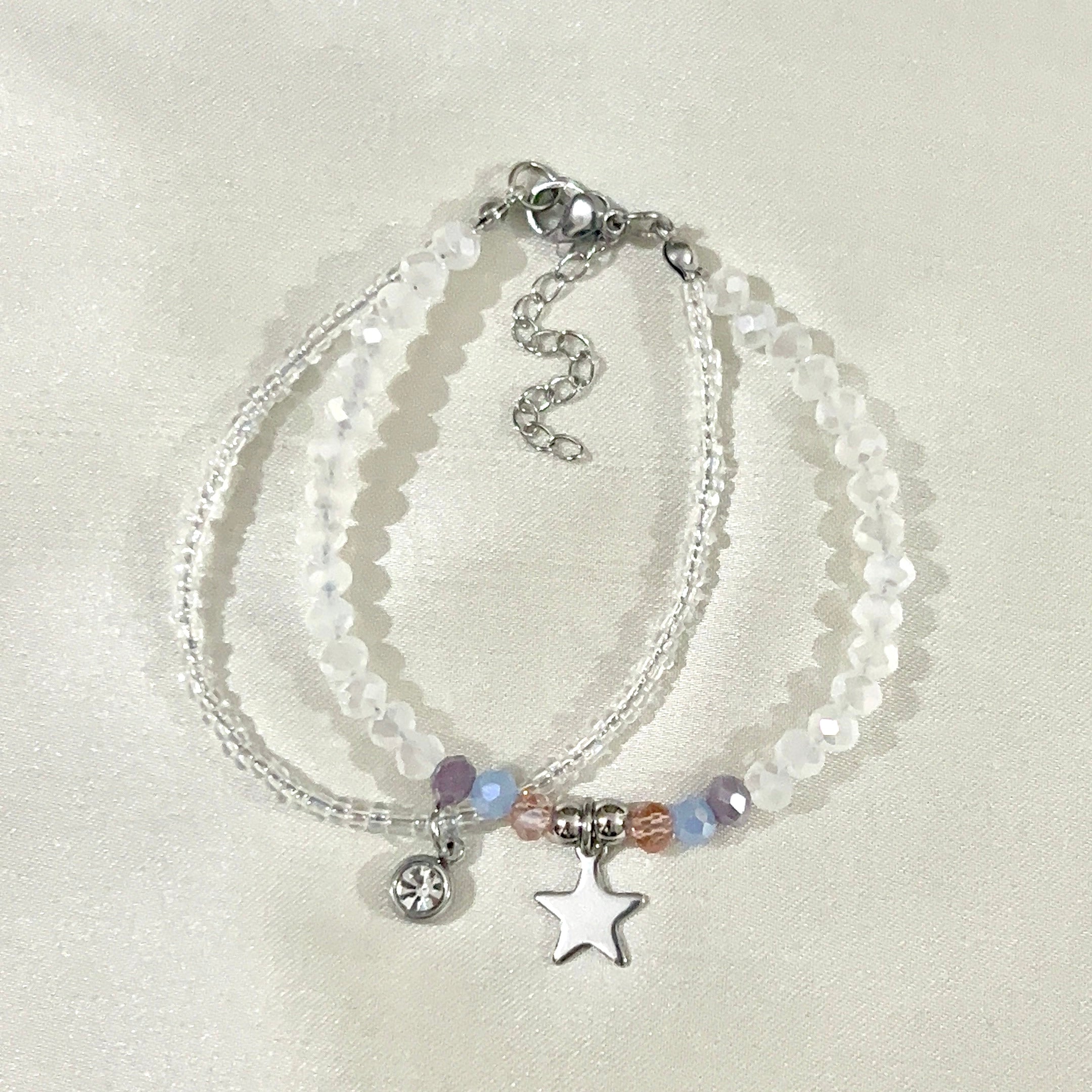 double-layered bracelet