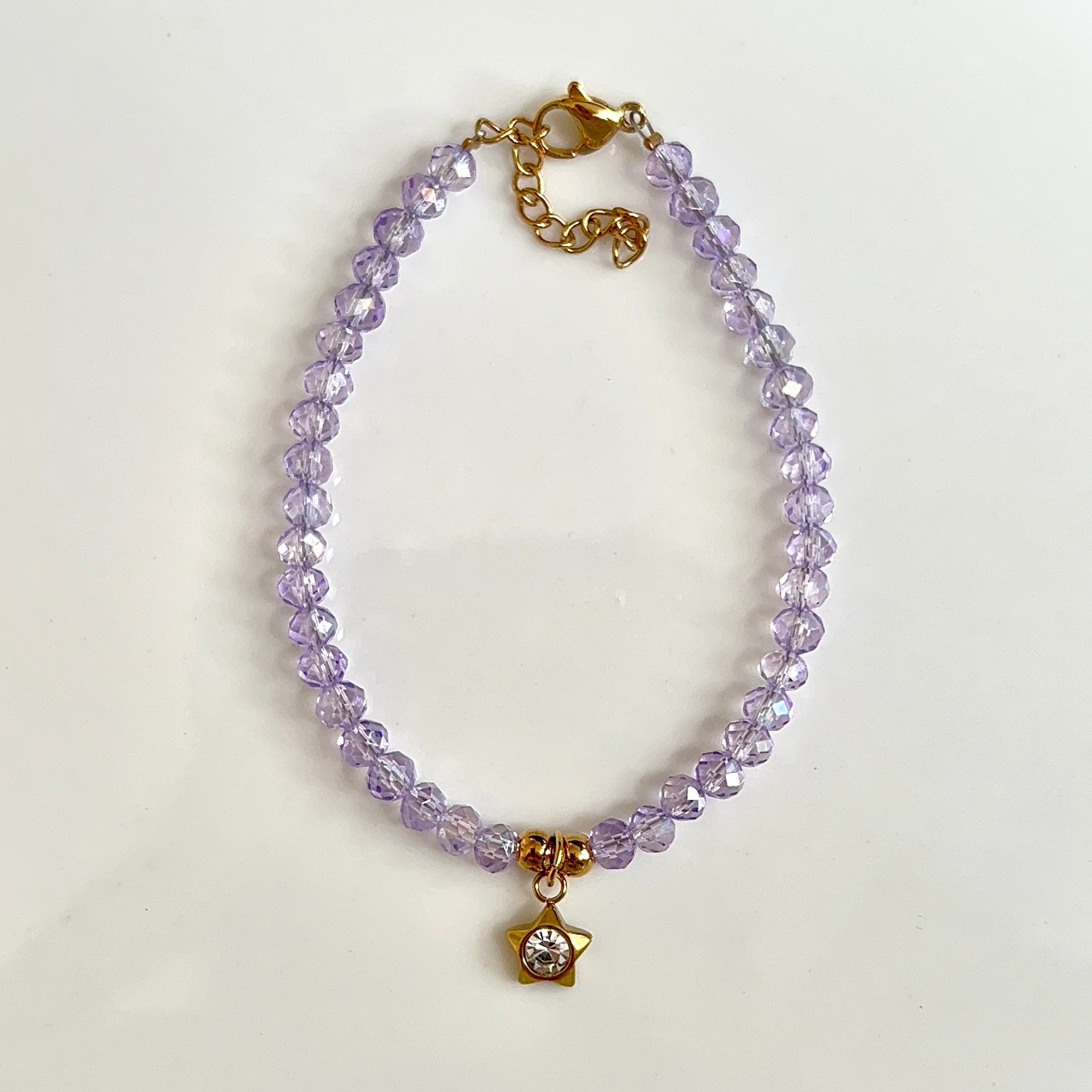 purple star bracelet