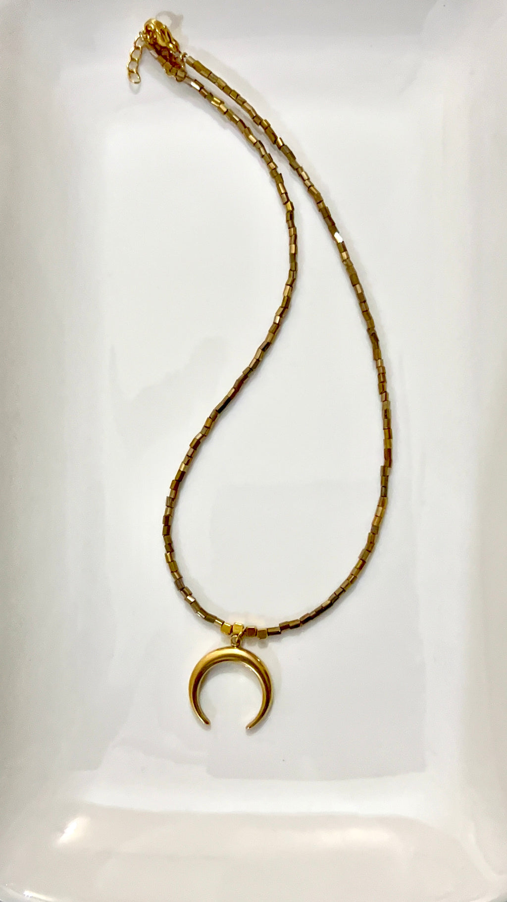 bronze necklace
