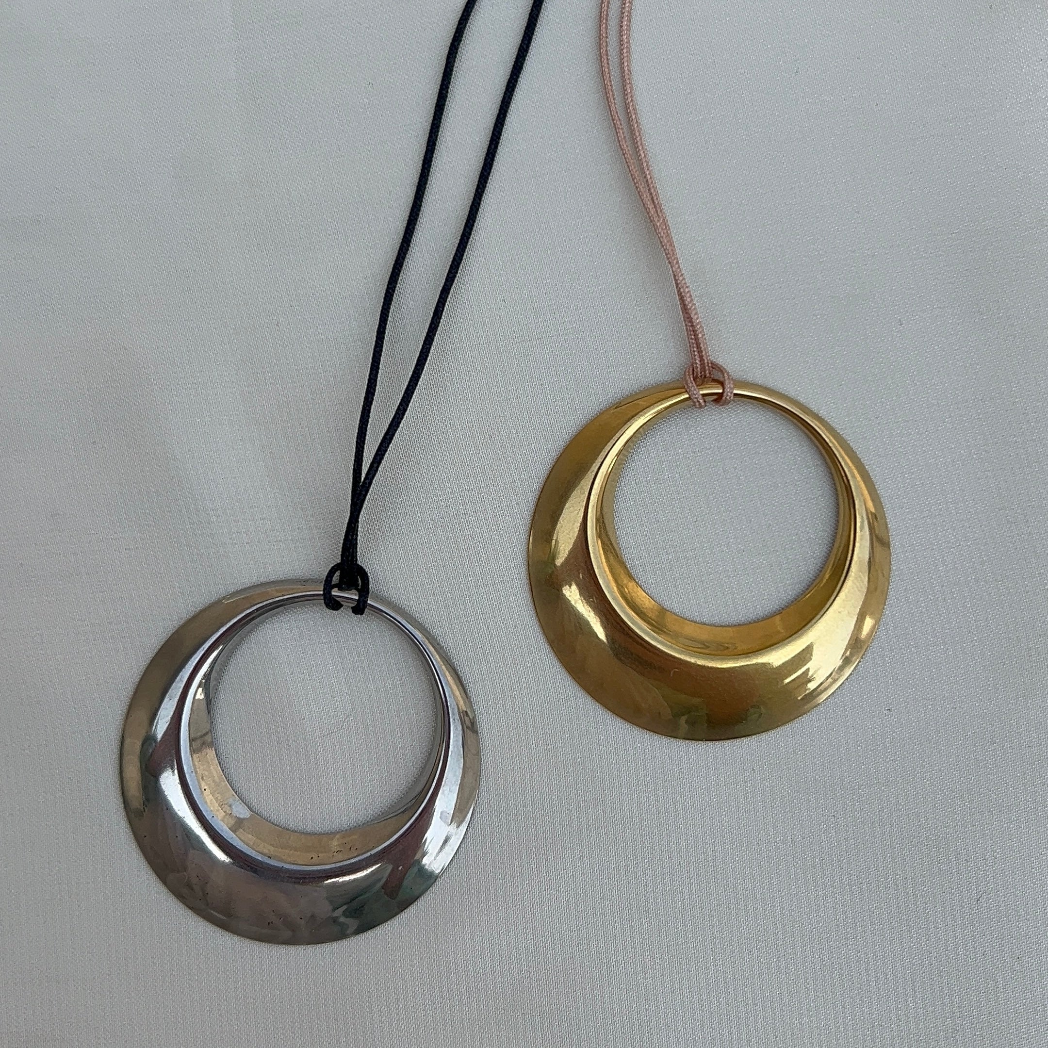 adjustable statement charm necklace