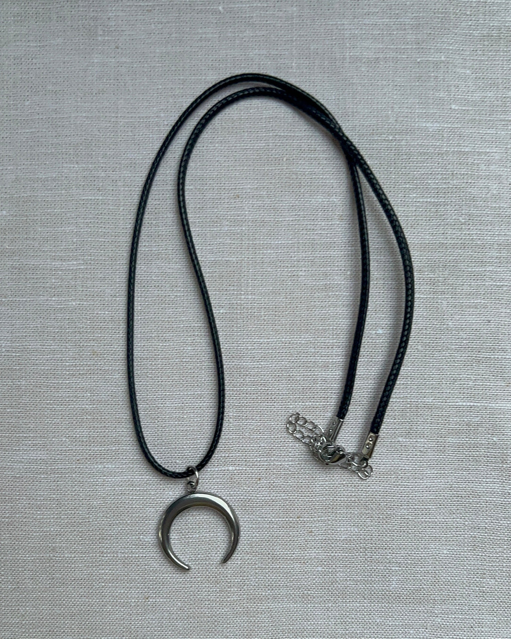 moon cord necklace