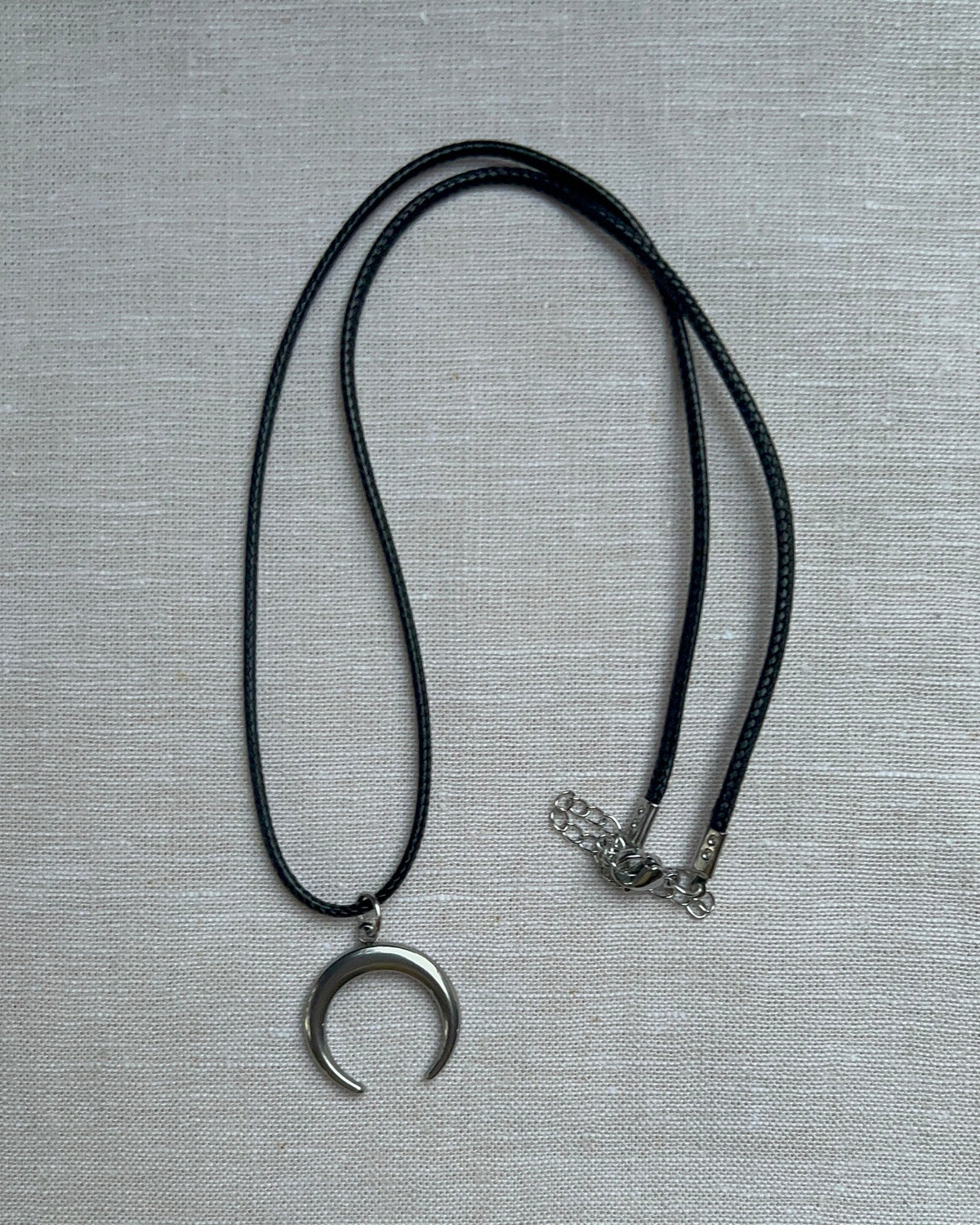 moon cord necklace