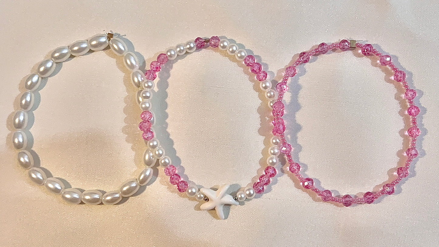 pink starfish stack