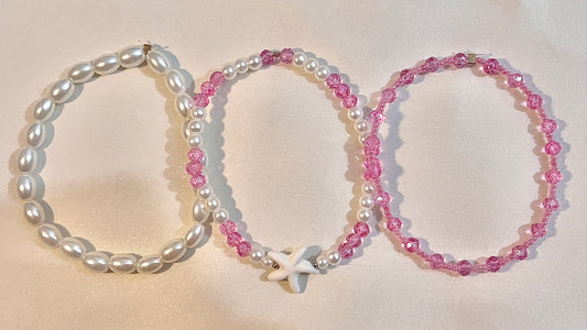 pink starfish stack
