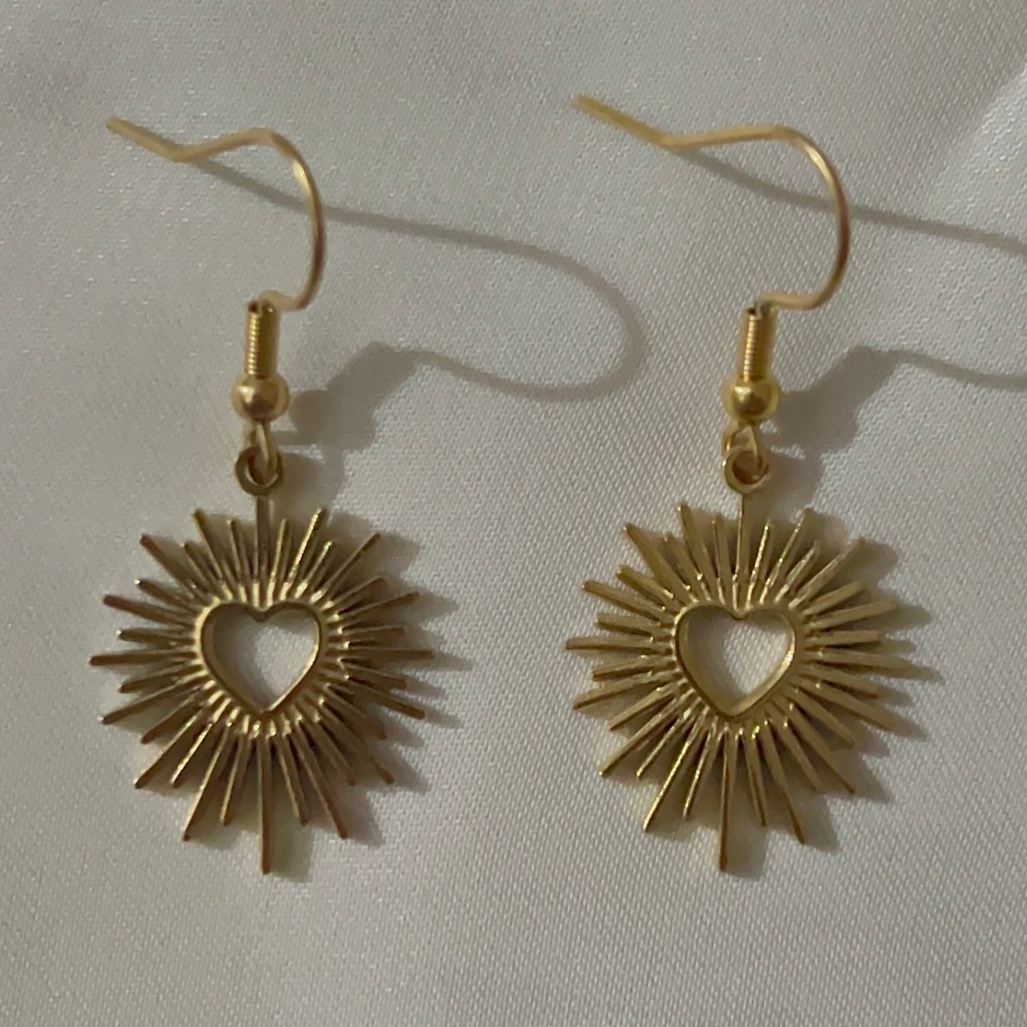 heart earrings