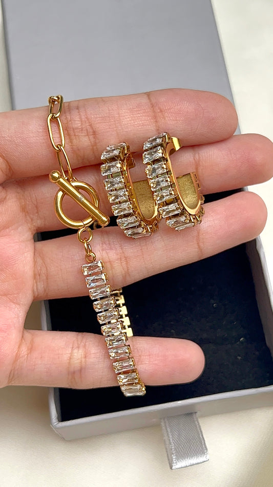 bracelet and earrings bundle