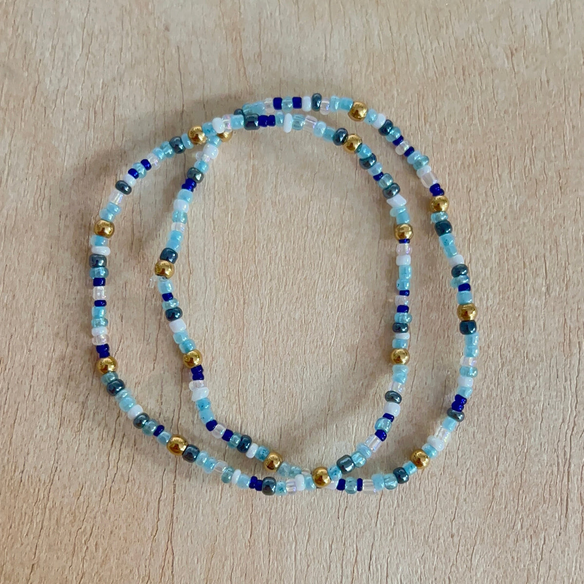 santorini bracelets - set of 2