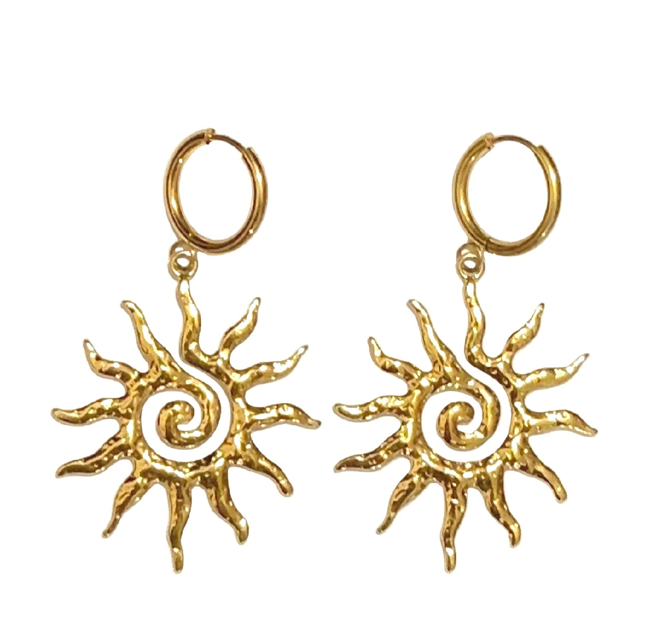 sun earrings