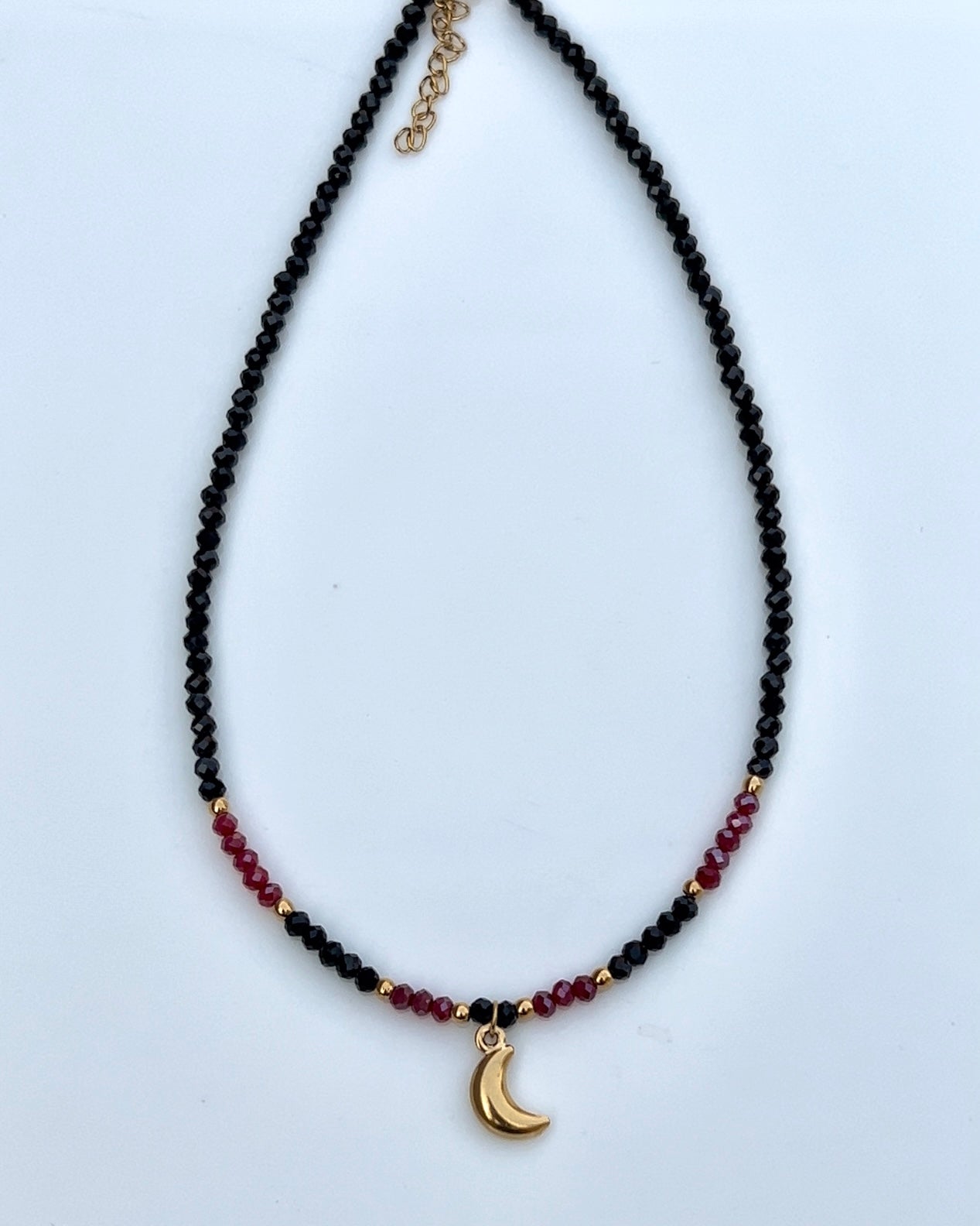 crescent necklace