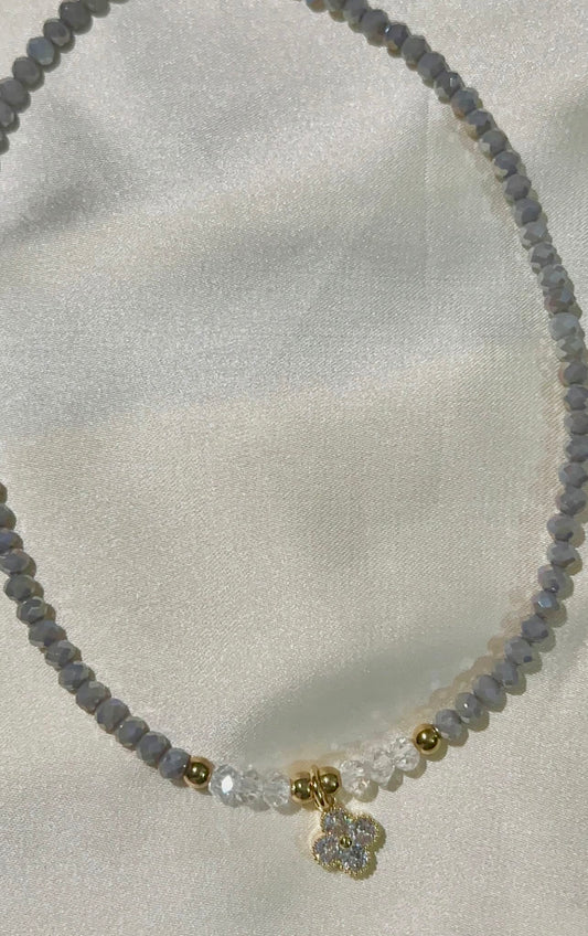 clover charm necklace